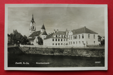 AK Zwettl / 1949 / Krankenhaus / Niederösterreich
